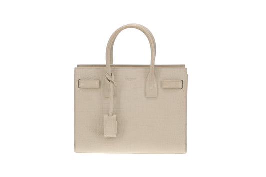 Saint Laurent Croc Embossed Baby Sac De Jour 2018