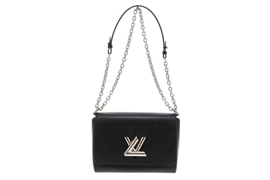 Louis Vuitton Black Epi Leather SHW Twist MM AR4105 (2015)