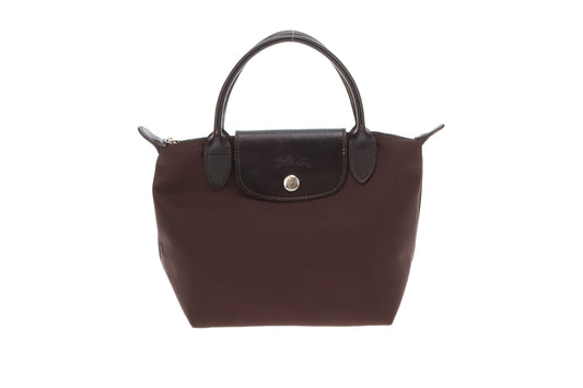 Longchamp Brown Le Pliage Mini