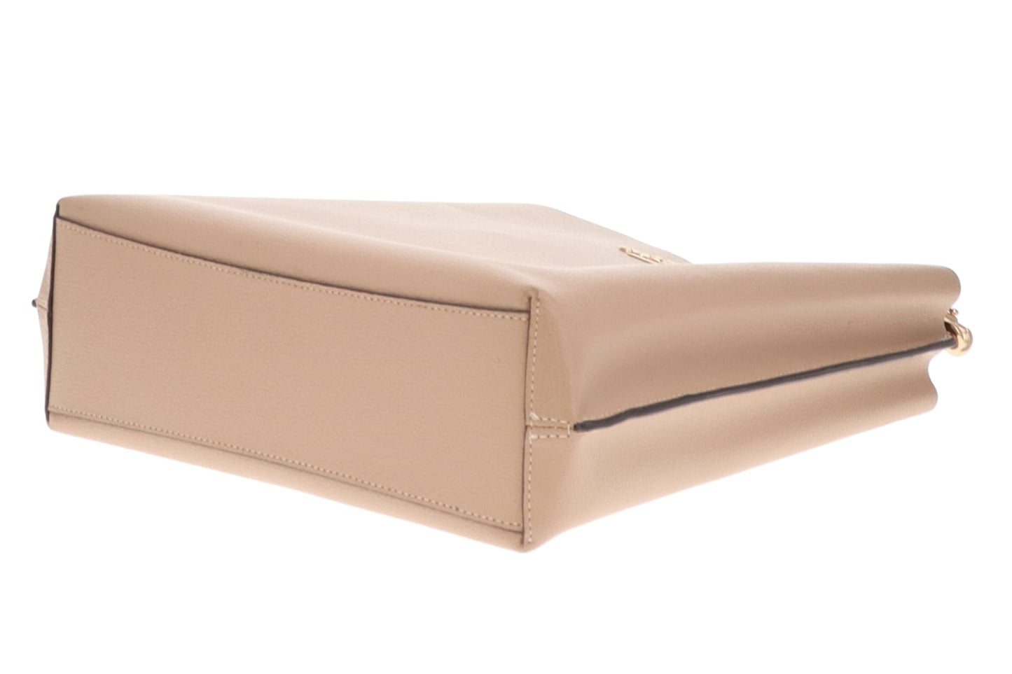 Coach Beige Leather Town Bucket Bag