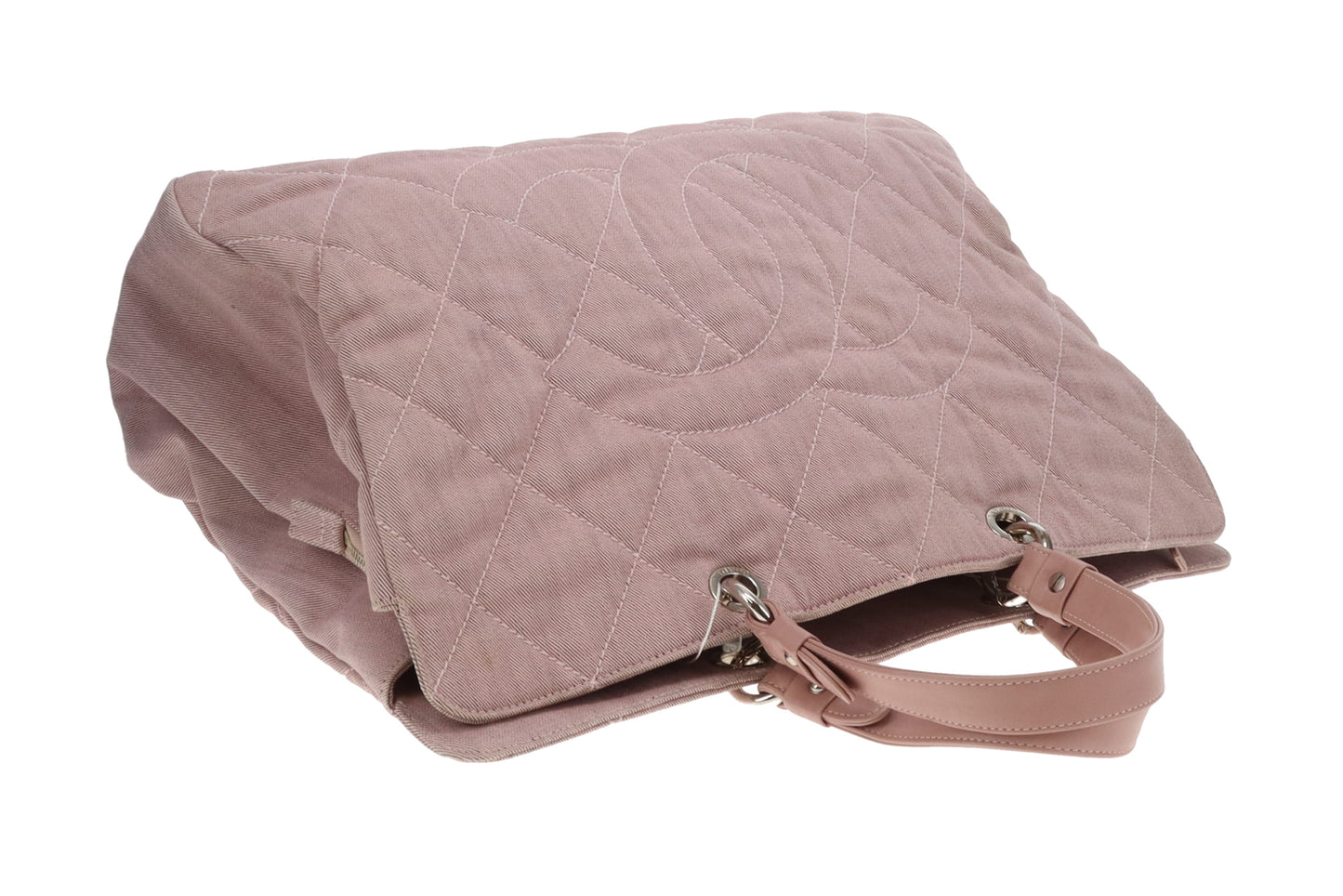 Chanel Tote Large Quilted Denim Pink 2008/09