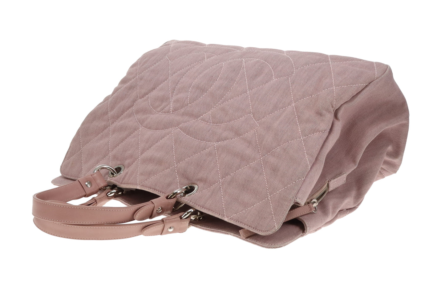 Chanel Tote Large Quilted Denim Pink 2008/09