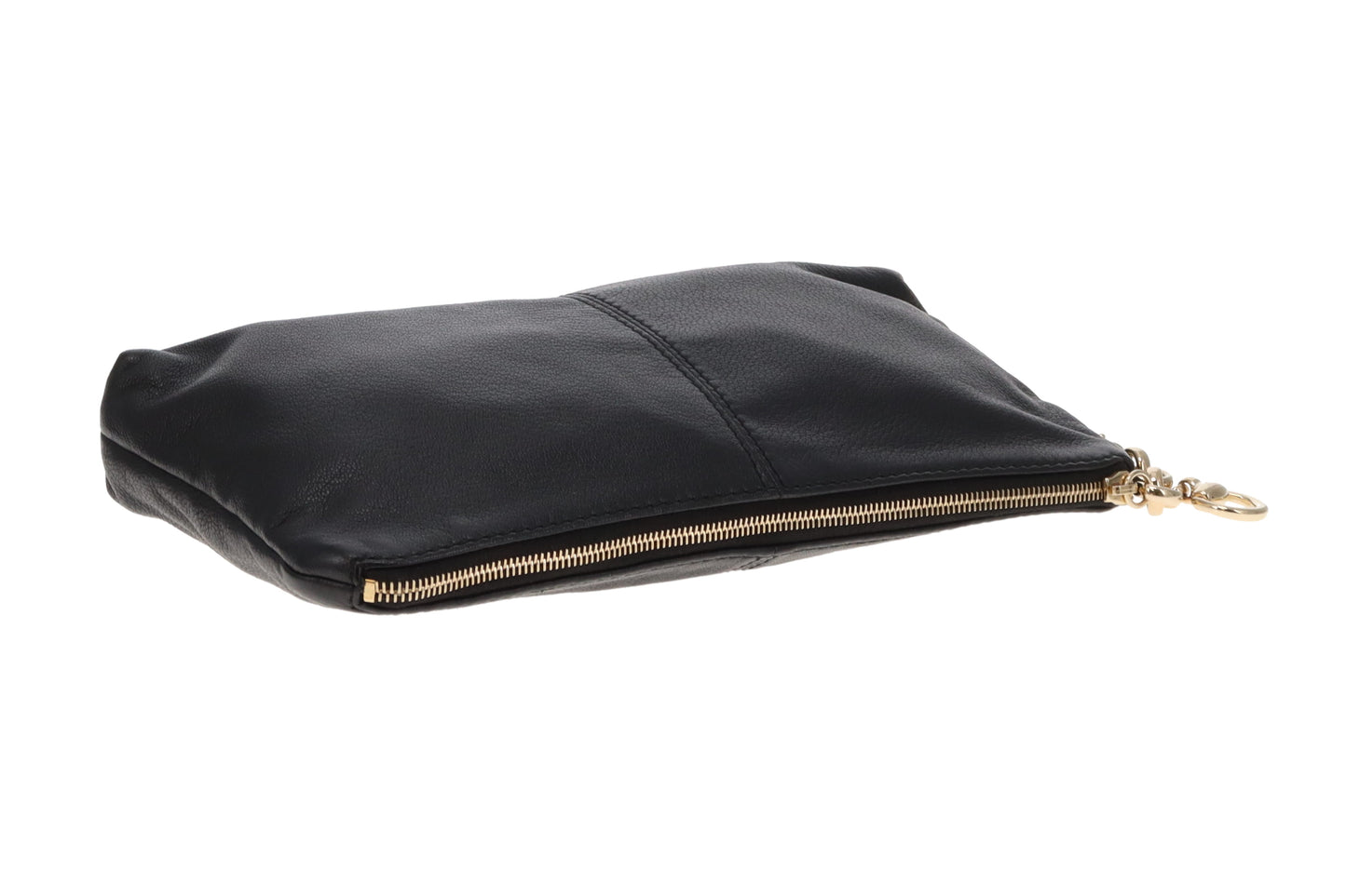 Gucci Horsebit Clutch Black Leather GHW