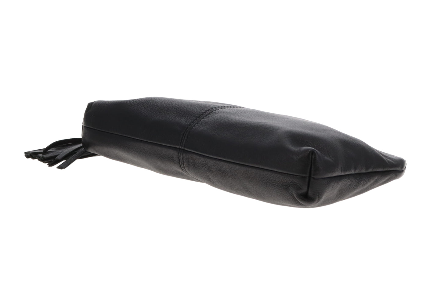 Gucci Horsebit Clutch Black Leather GHW