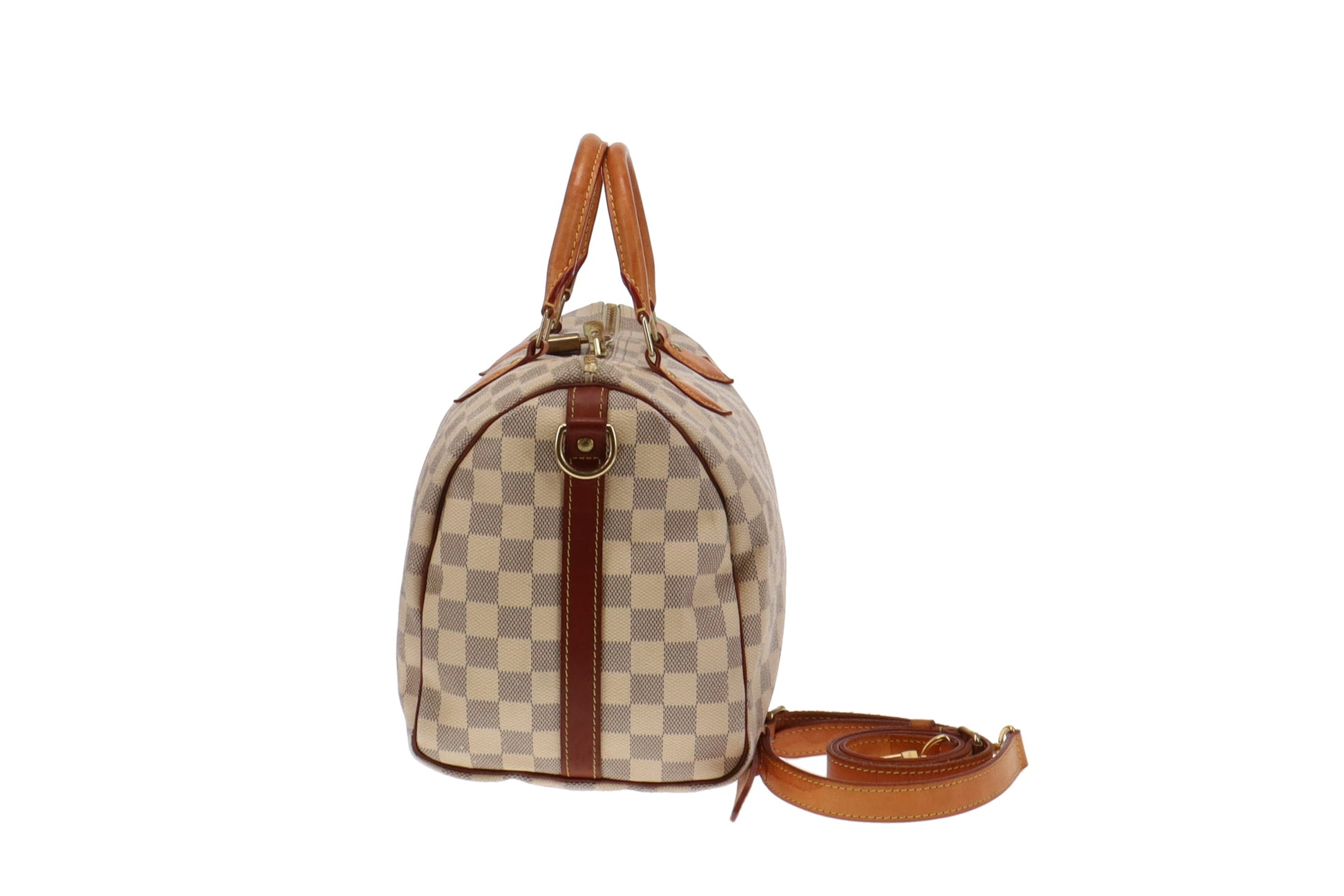 Louis Vuitton Damier Azur Speedy 30 Bandouliere SP1147 – Designer Exchange  Ltd