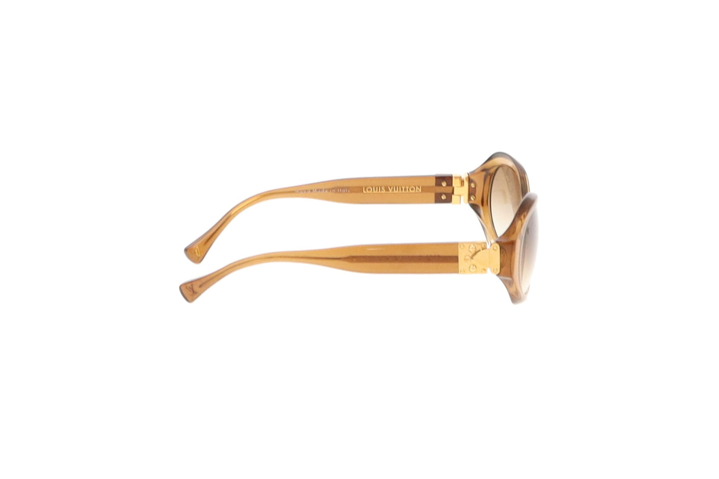 Louis Vuitton Soupcon Sunglasses Amber Brown Glitter