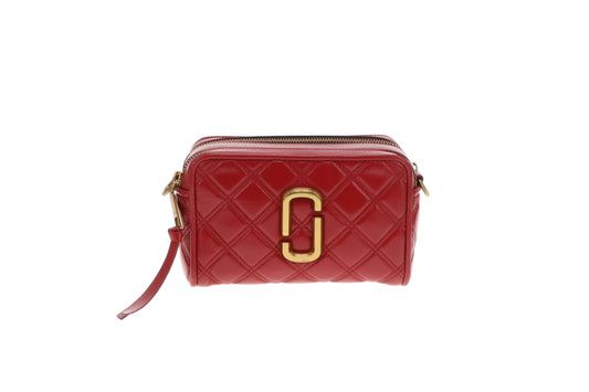 Marc Jacobs The Quilted Softshot 21 Red