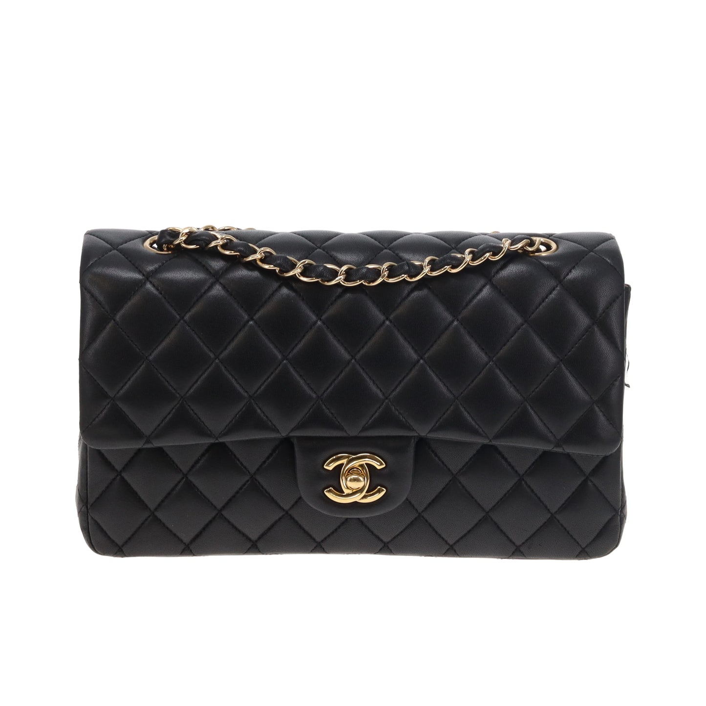 Chanel Classic Double Flap Medium Black GHW 2009/10