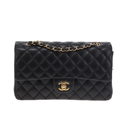 Chanel Classic Double Flap Medium Black GHW 2009/10