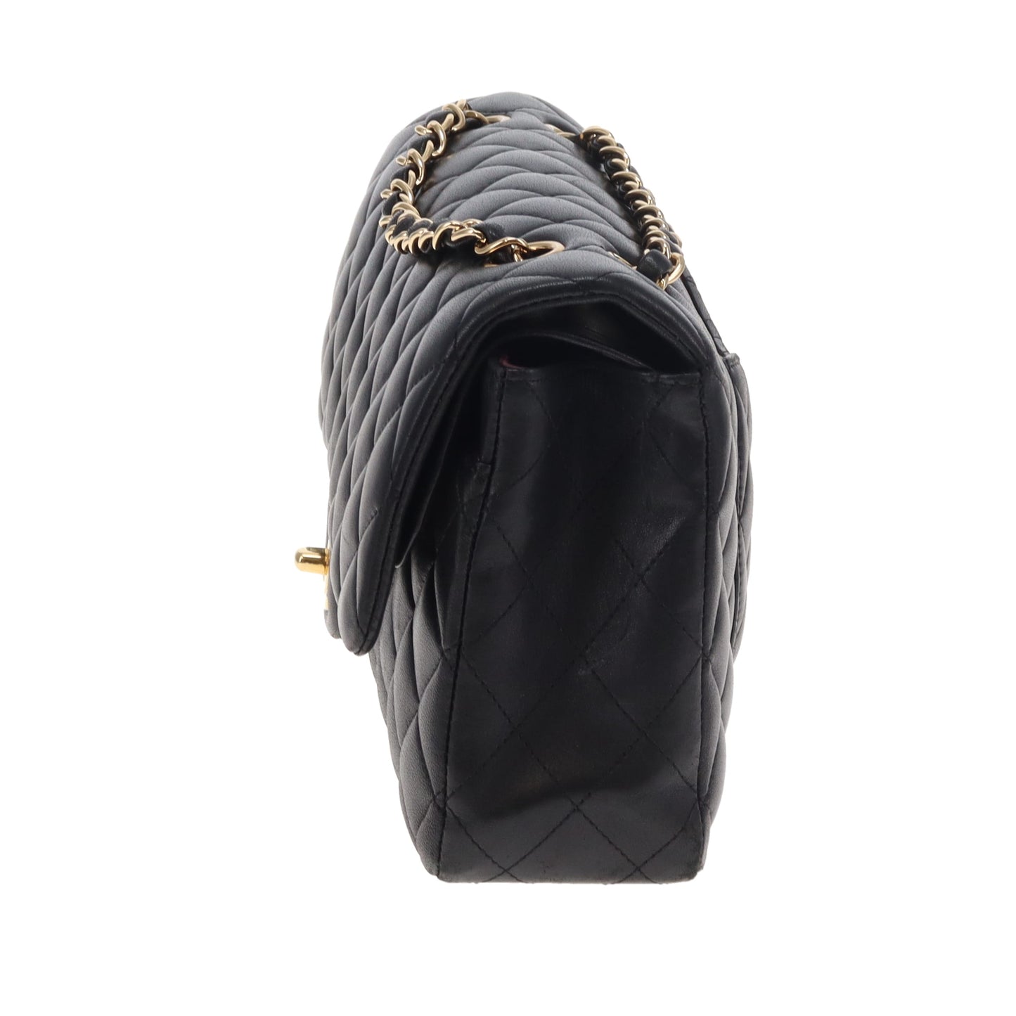 Chanel Classic Double Flap Medium Black GHW 2009/10