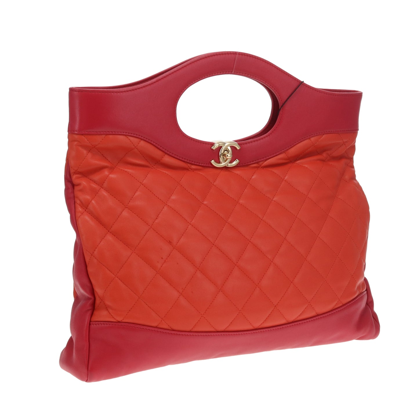 Chanel 31 Large Pink/Orange Lambskin 2018/19