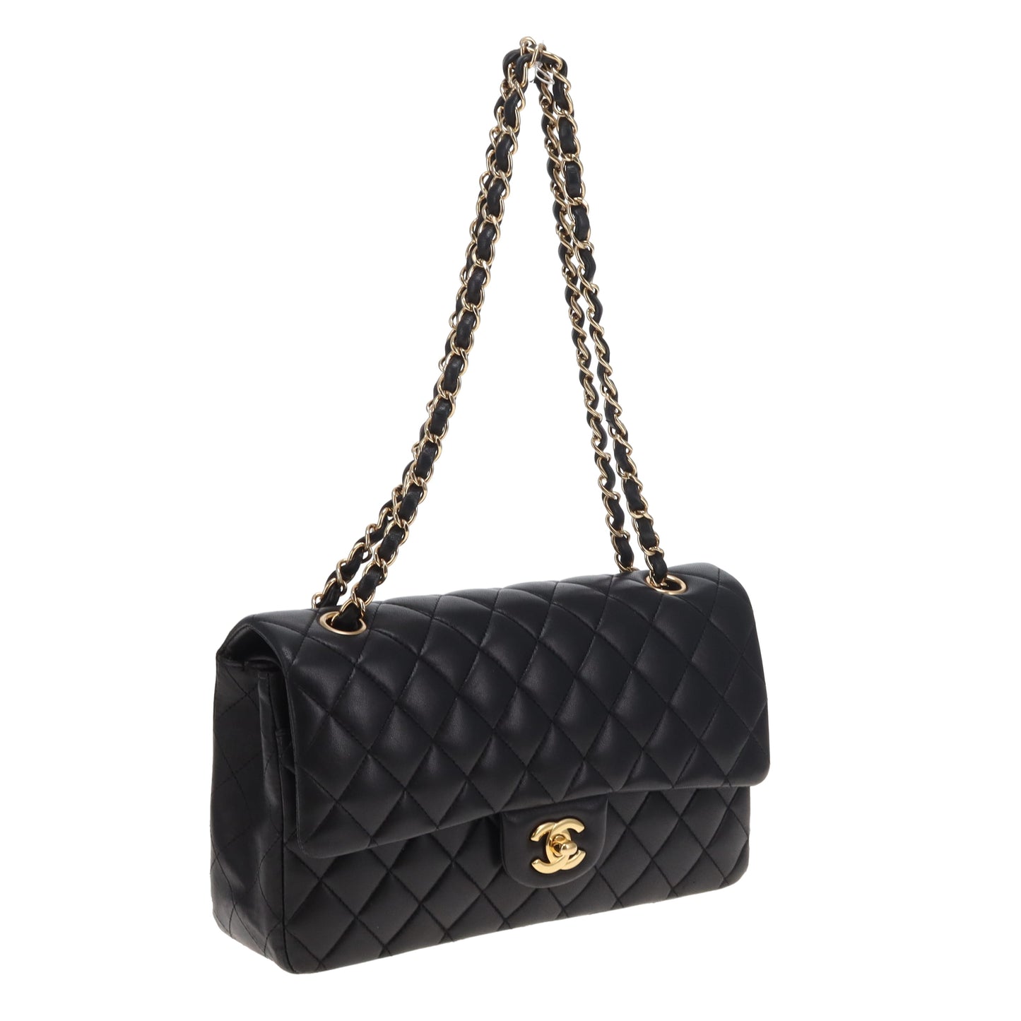 Chanel Classic Double Flap Medium Black GHW 2009/10