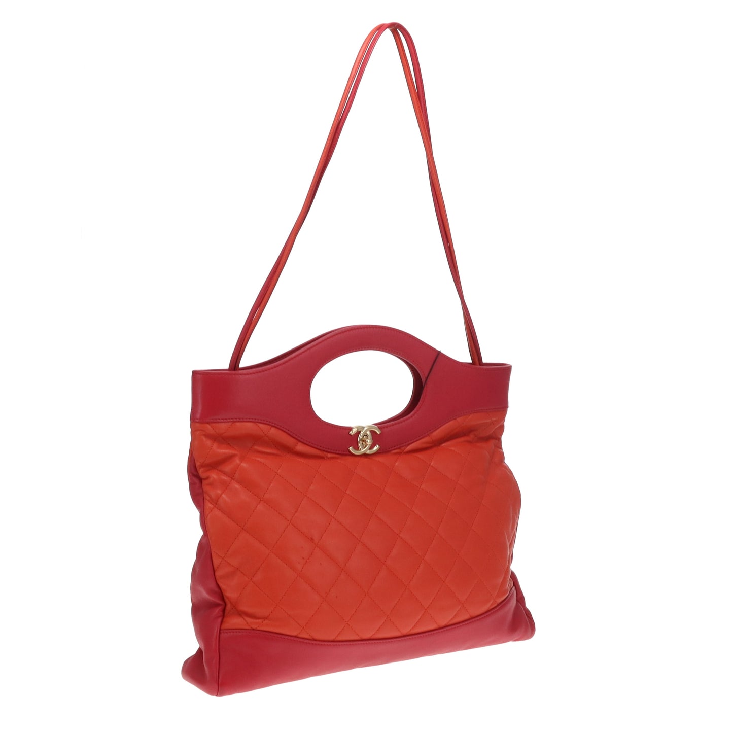 Chanel 31 Large Pink/Orange Lambskin 2018/19