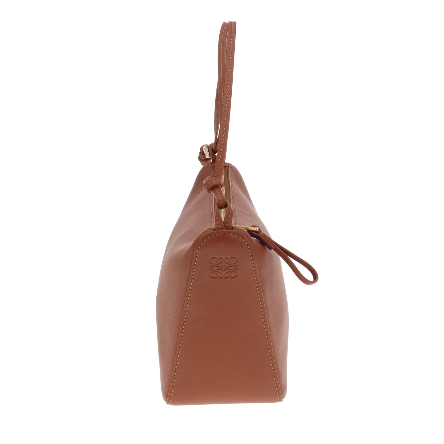 Loewe Hammock Hobo Mini  Tan Leather with Donut Chain