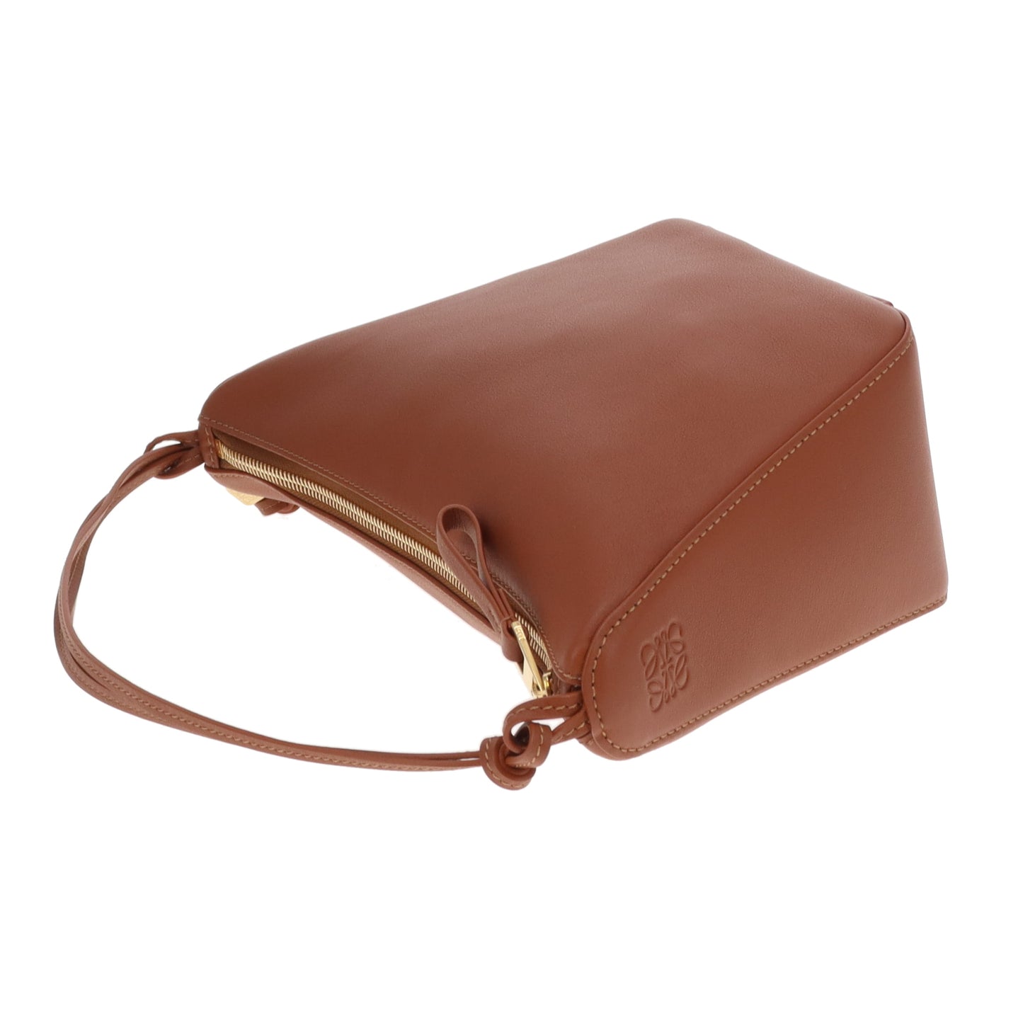 Loewe Hammock Hobo Mini  Tan Leather with Donut Chain