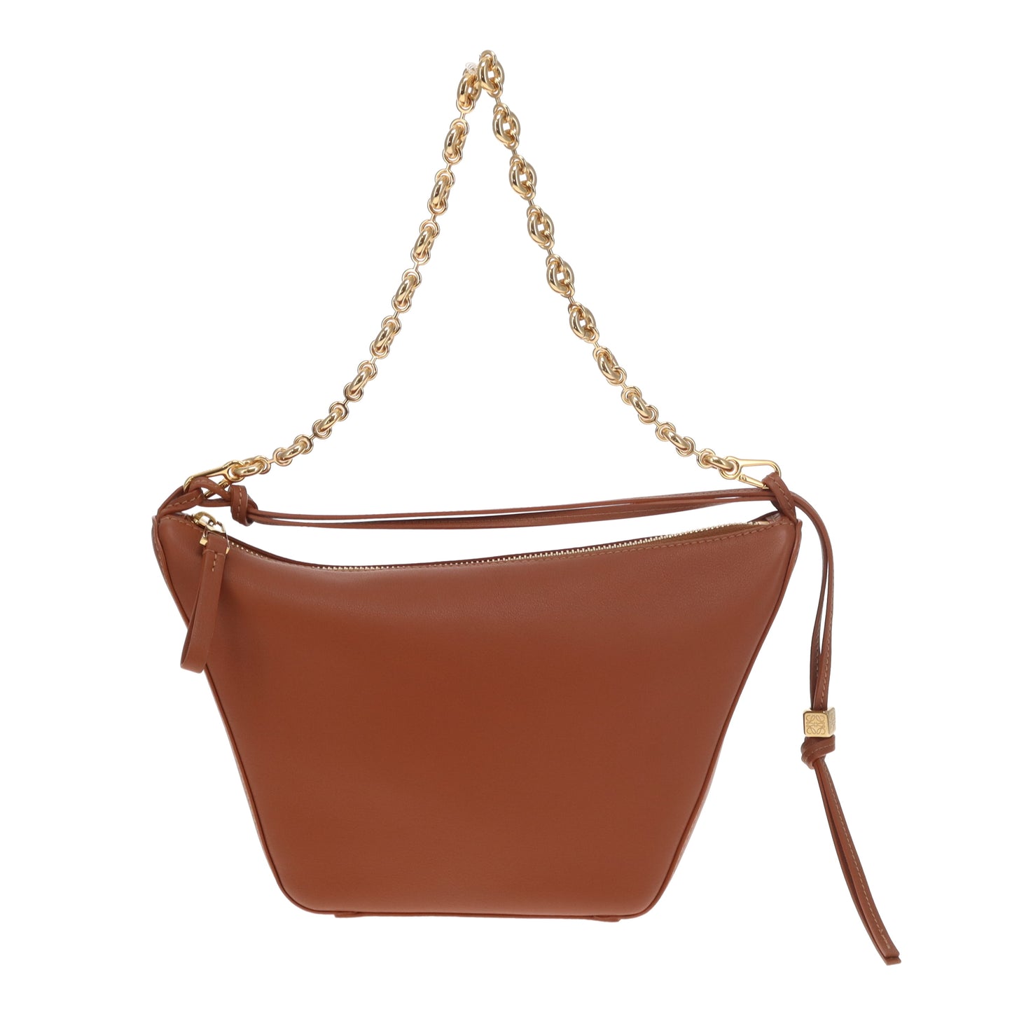 Loewe Hammock Hobo Mini  Tan Leather with Donut Chain