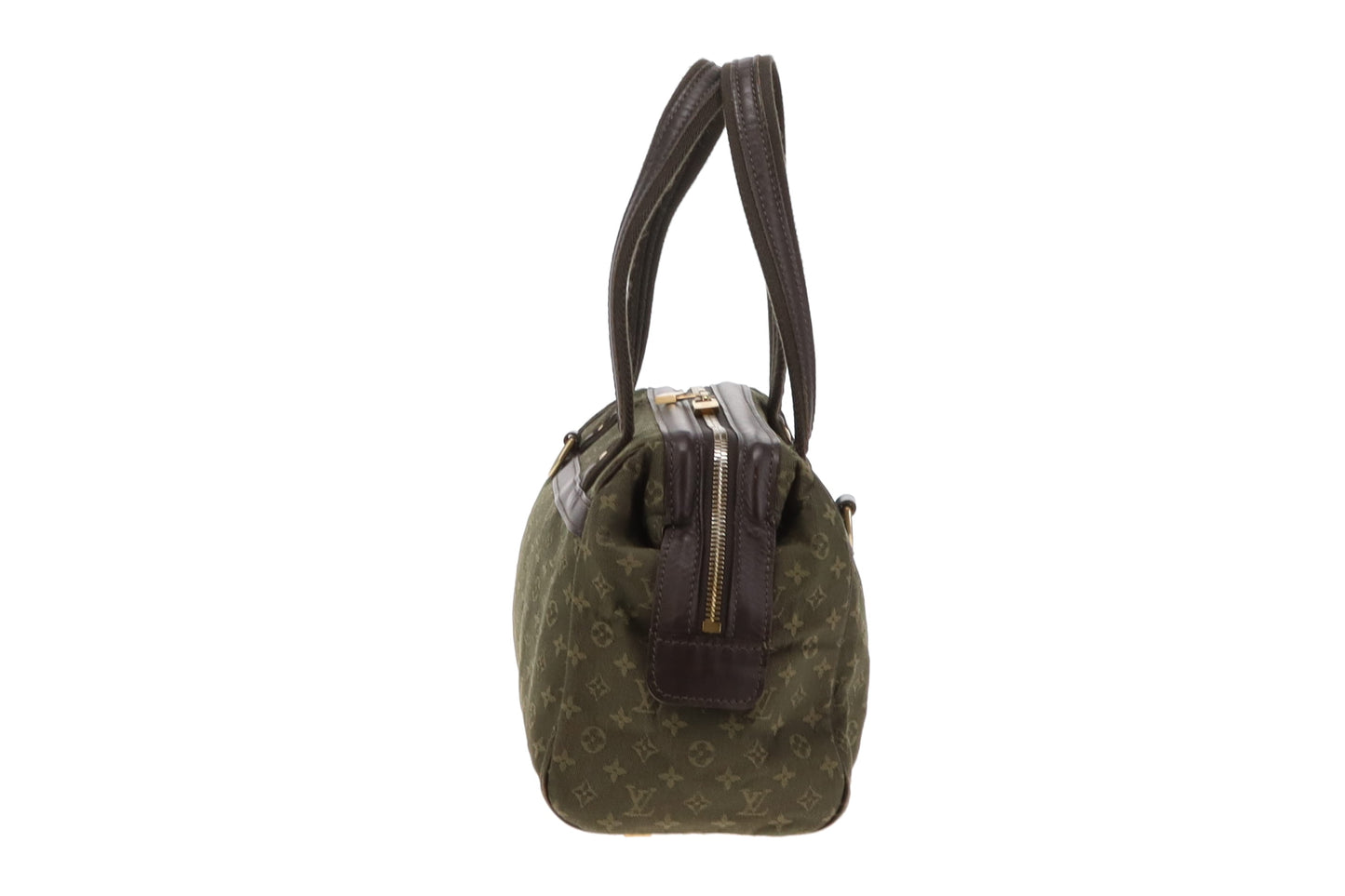 Louis Vuitton Vintage Josephine Mini Lin Green With Strap