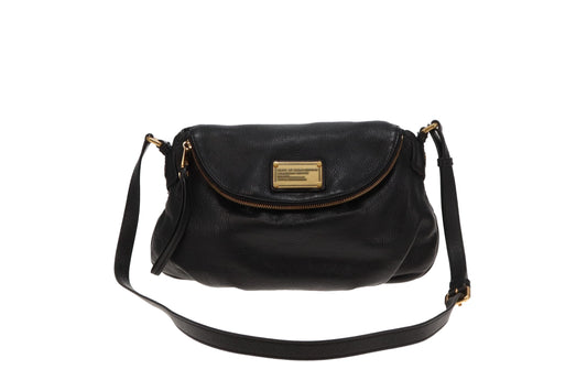 Marc Jacobs Classic Q Natasha Black Leather GHW