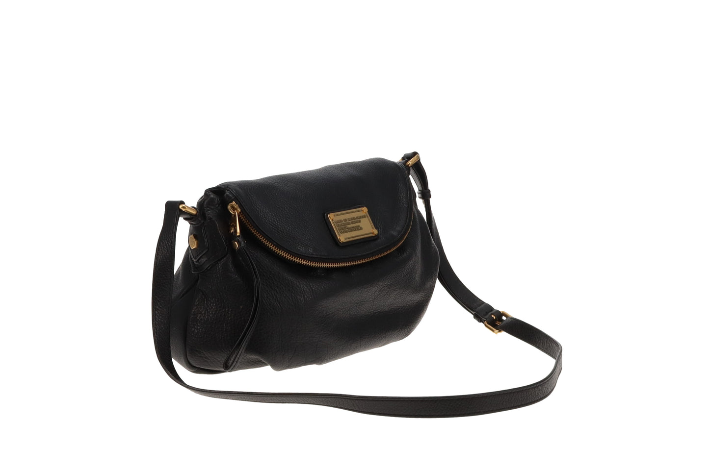 Marc Jacobs Classic Q Natasha Black Leather GHW