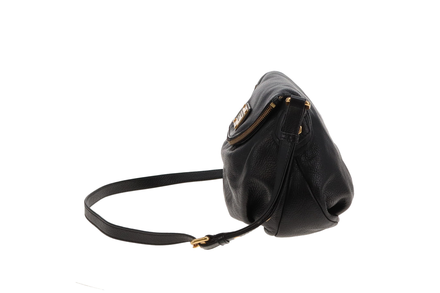 Marc Jacobs Classic Q Natasha Black Leather GHW