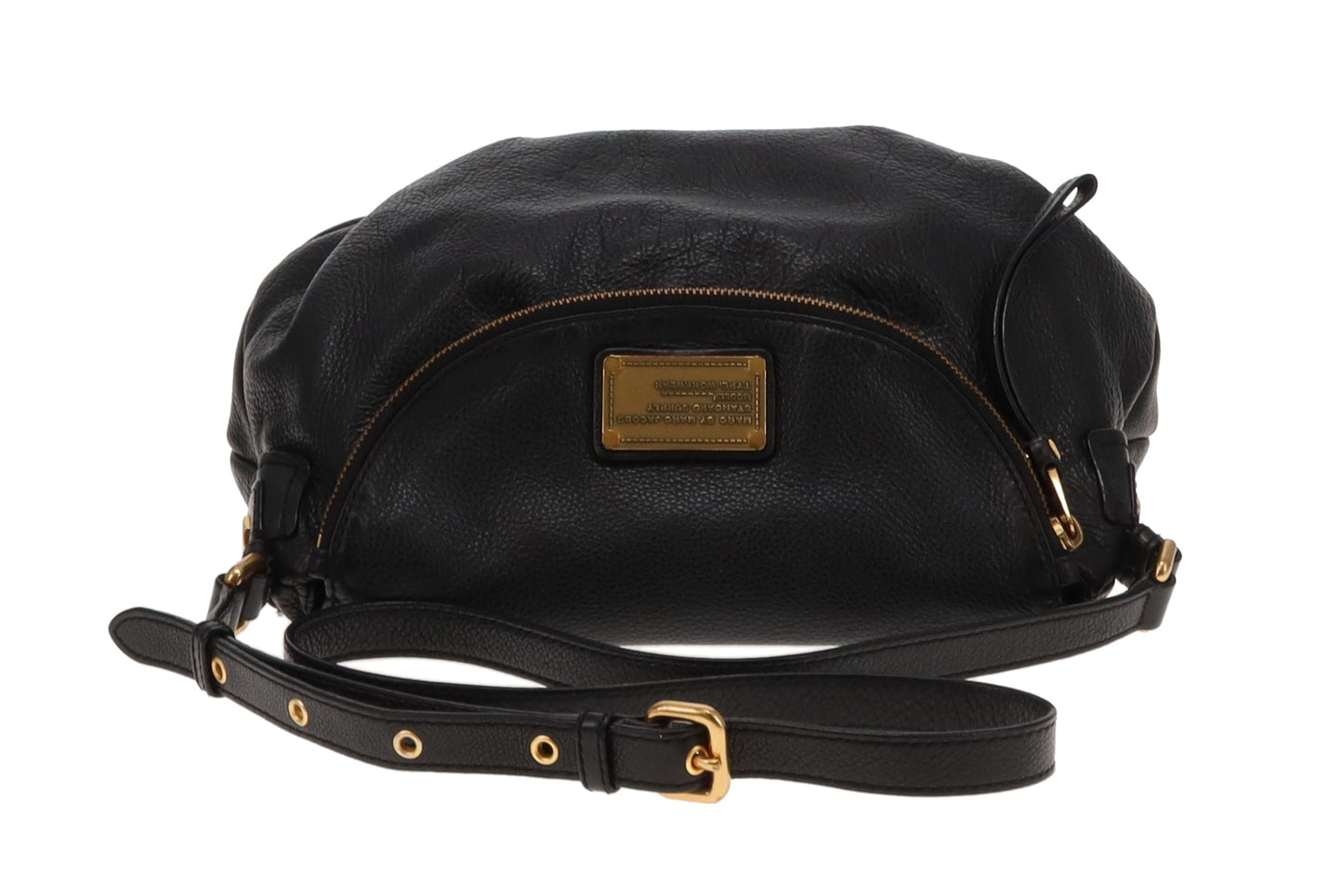 Marc Jacobs Classic Q Natasha Black Leather GHW