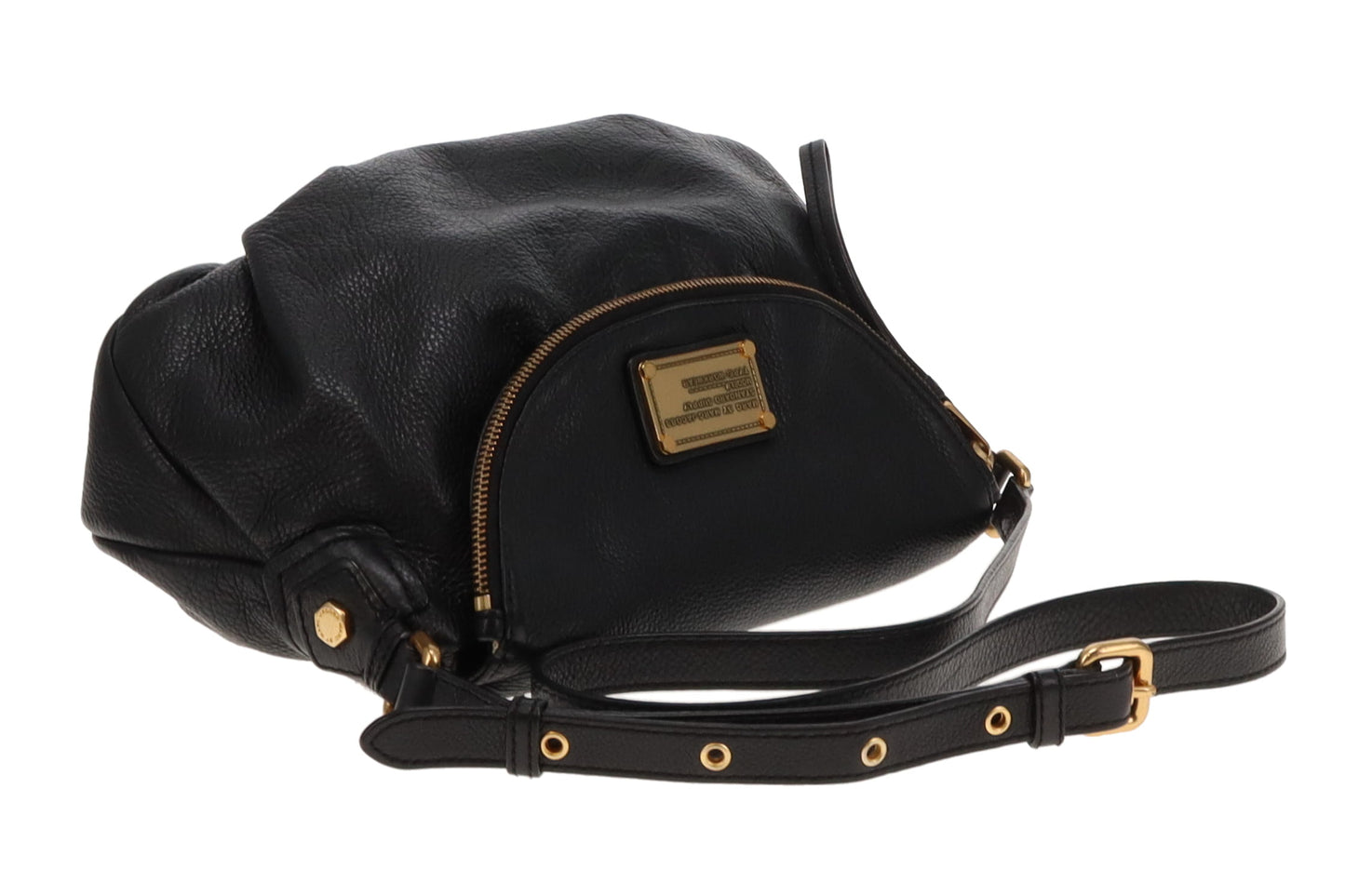 Marc Jacobs Classic Q Natasha Black Leather GHW