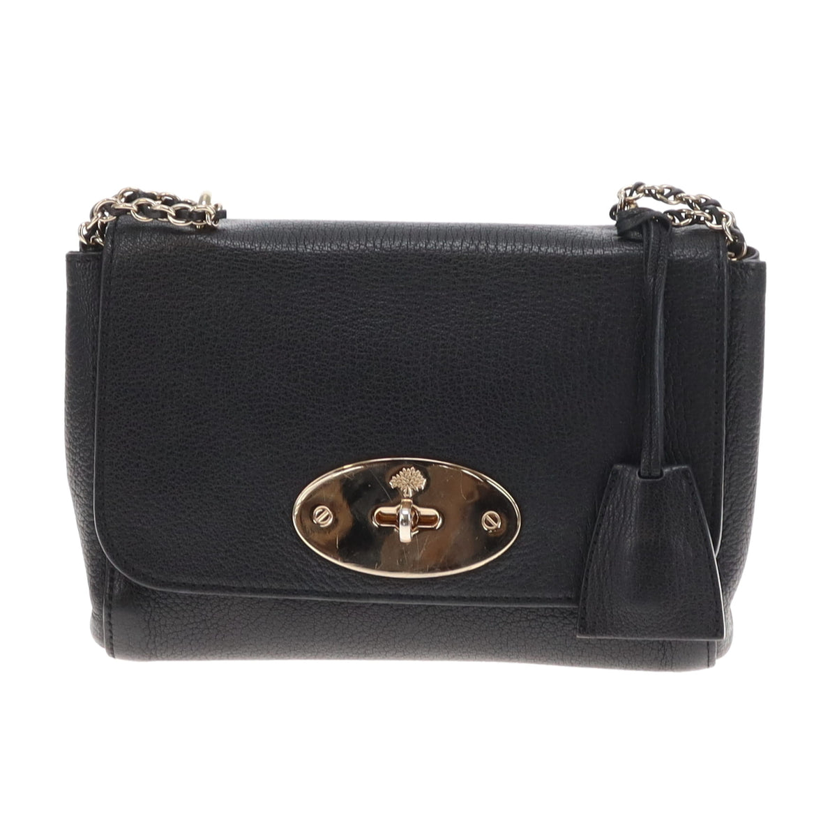 Mulberry Lily Regular Black With Gold Hardware