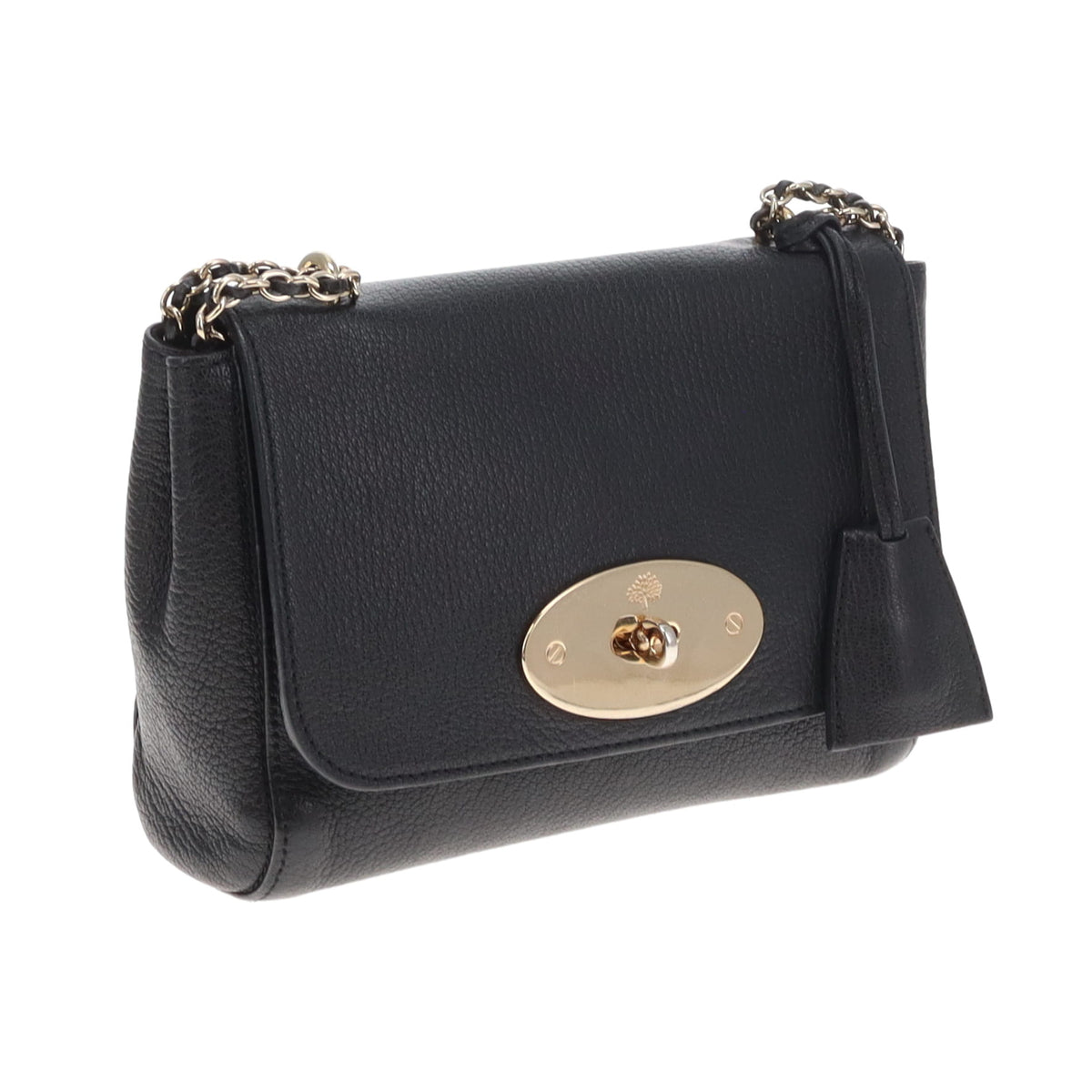 Mulberry Lily Regular Black With Gold Hardware
