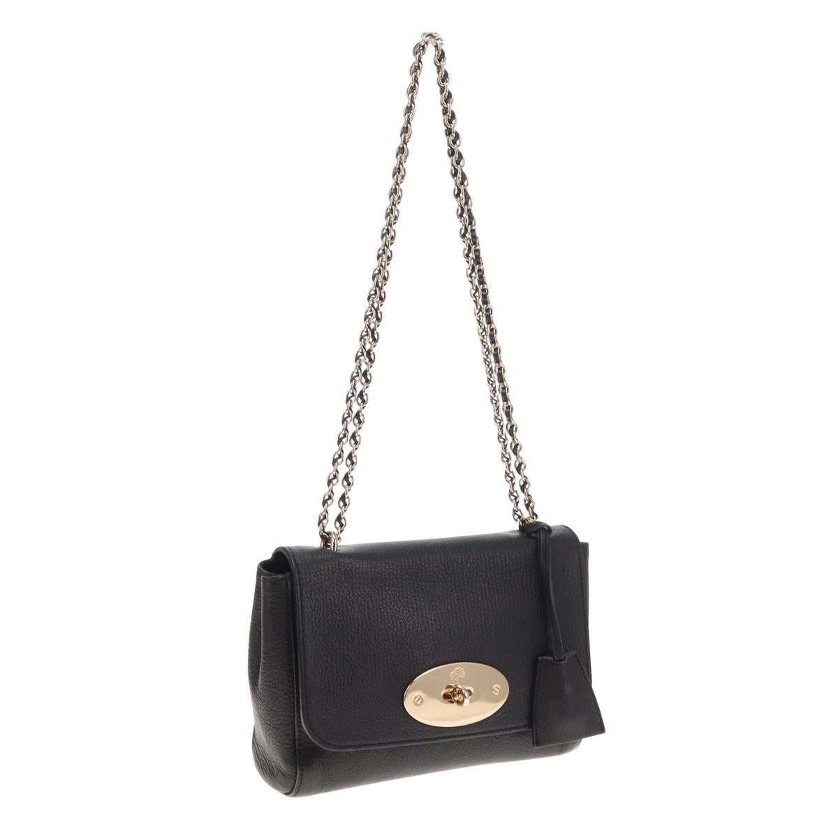 Mulberry Lily Regular Black With Gold Hardware