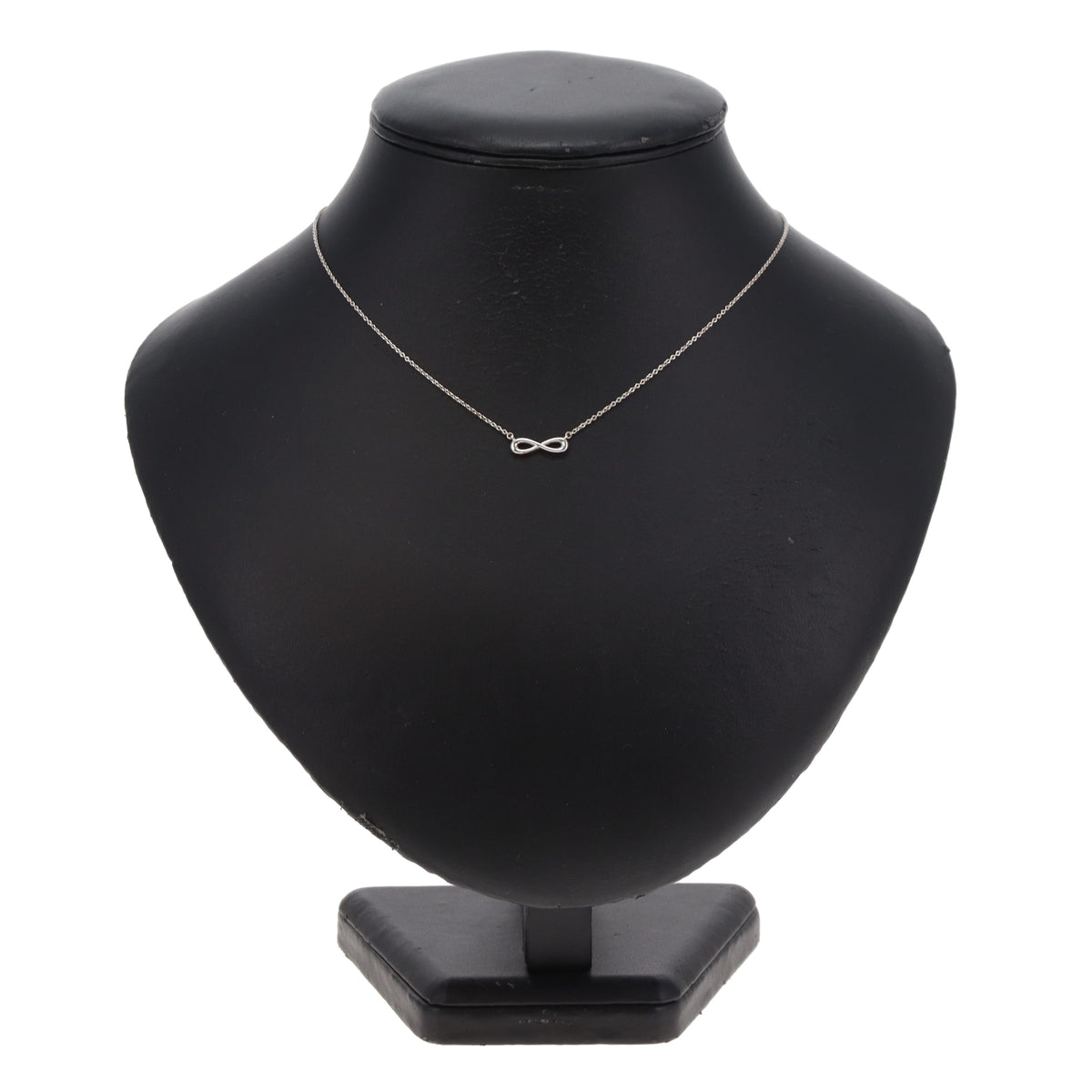 Tiffany & Co Infinity Pendant On Chain Sterling Silver