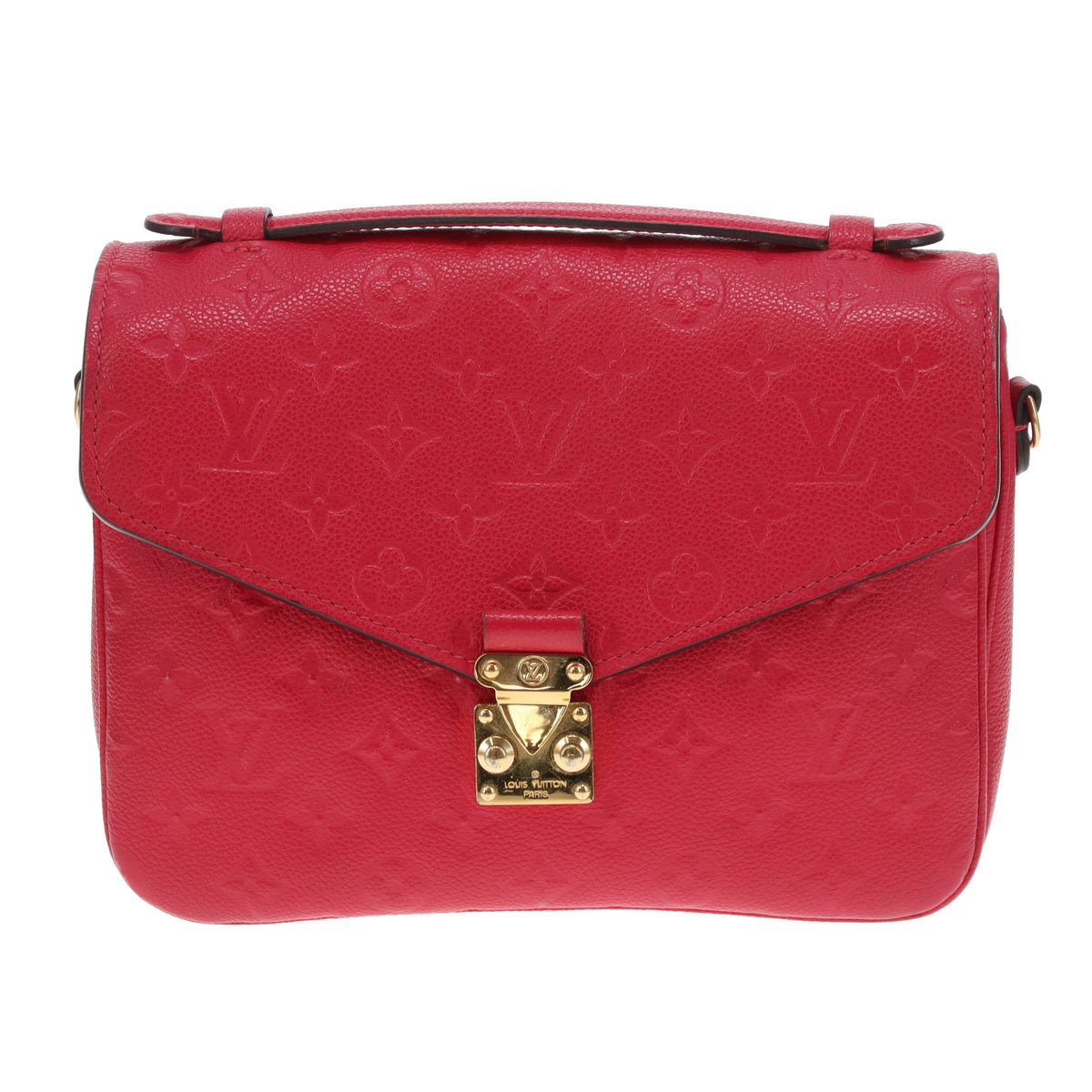 Louis Vuitton Pochette Metis Freesia Empreinte Leather Du1178