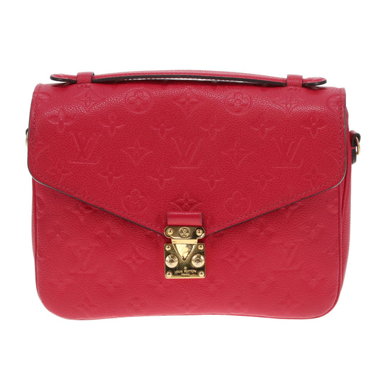 Louis Vuitton Pochette Metis Freesia Empreinte Leather Du1178