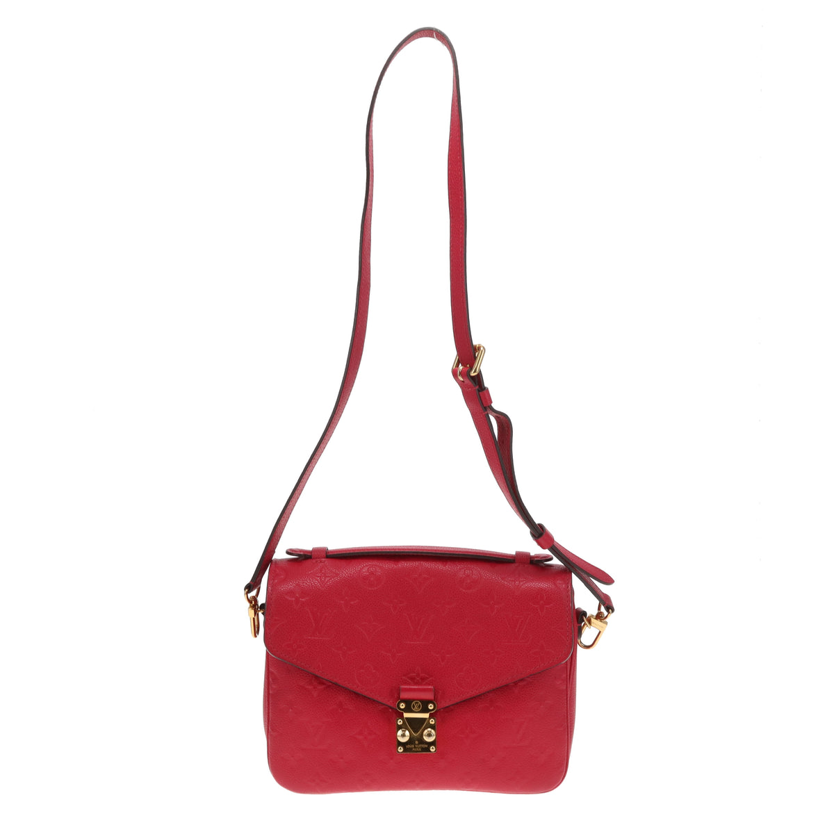 Louis Vuitton Pochette Metis Freesia Empreinte Leather Du1178