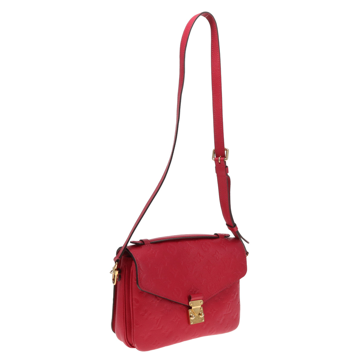 Louis Vuitton Pochette Metis Freesia Empreinte Leather Du1178