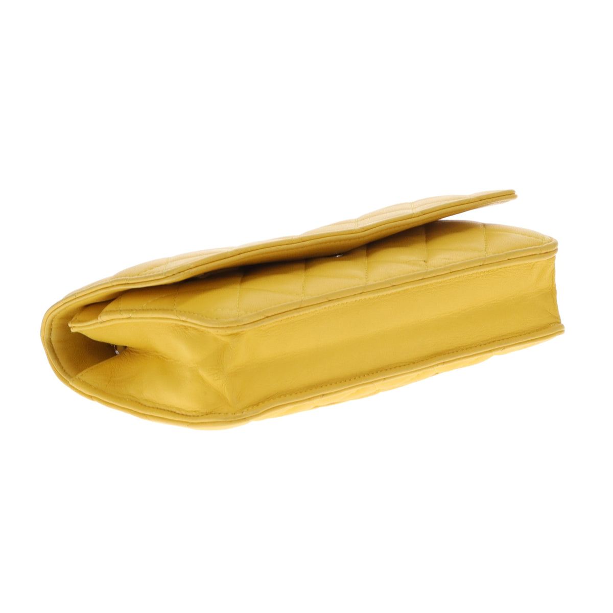 Chanel Wallet on Chain Yellow SHW 2009/10 Vintage