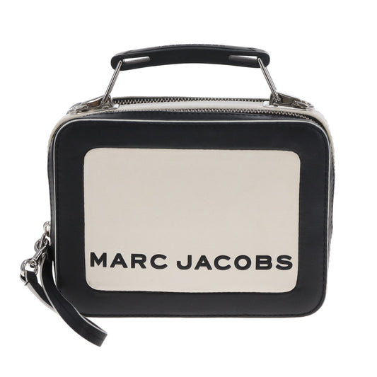 Marc Jacobs The Box Crossbody Bag In Monochrome