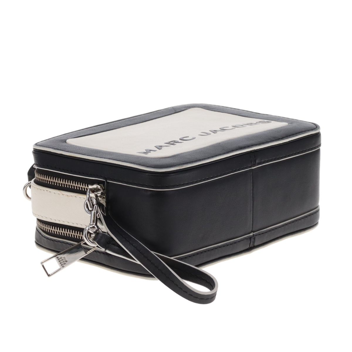 Marc Jacobs The Box Crossbody Bag In Monochrome