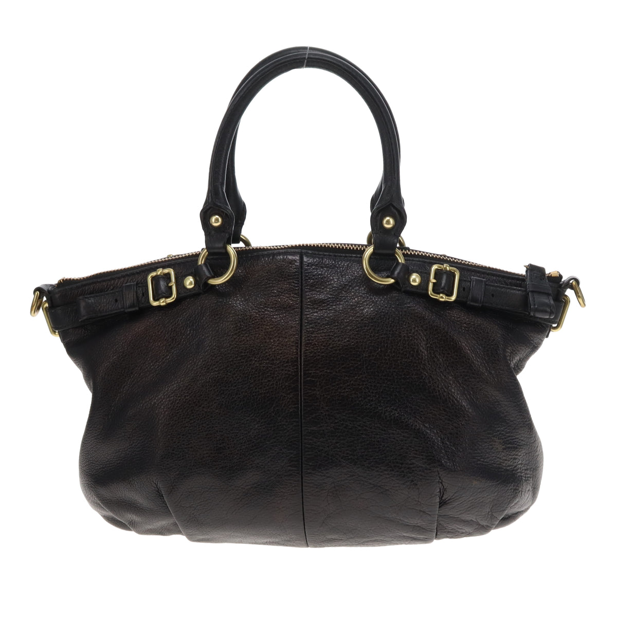 Coach Madison Sophia Black Top Handle Bag With Strap