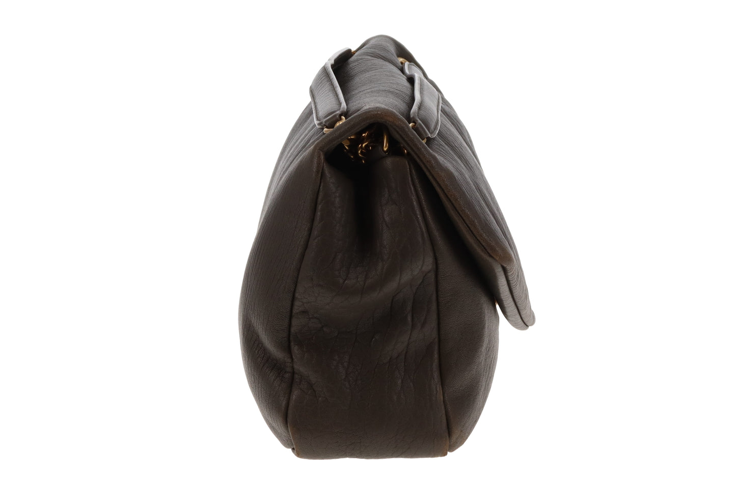 Saint Laurent Calypso Large Light Musk Grained Lambskin GHW 2024