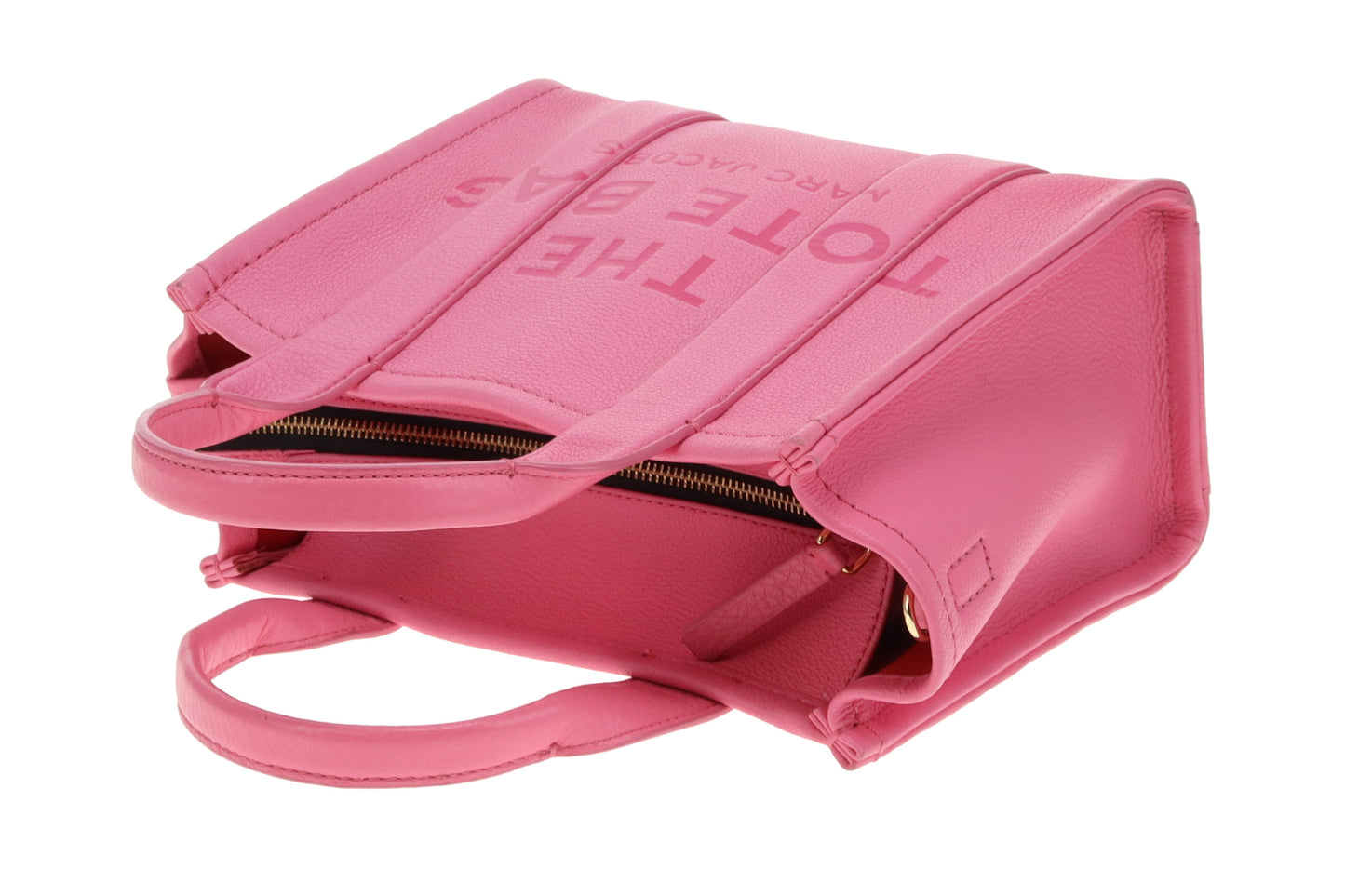 Marc Jacobs The Tote Bag Small Pink Leather