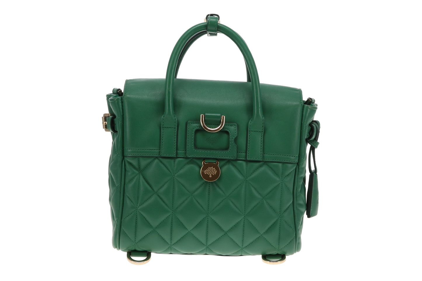 Mulberry Cara Delevingne Green Convertible Backpack Small