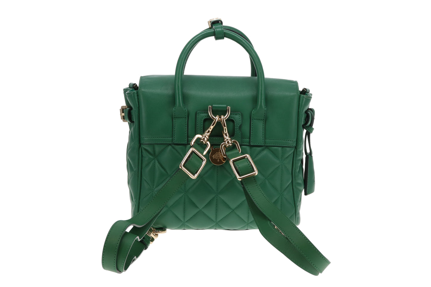 Mulberry Cara Delevingne Green Convertible Backpack Small