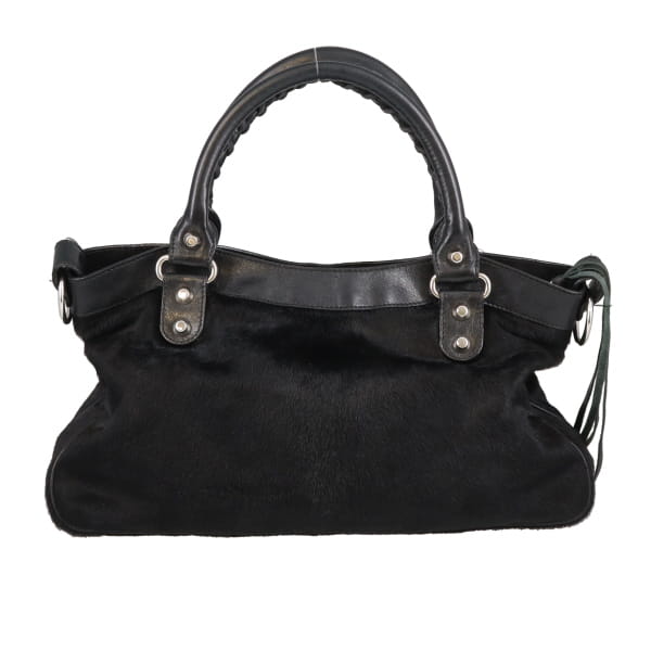Balenciaga First Black In Calf Hair
