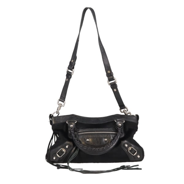 Balenciaga First Black In Calf Hair