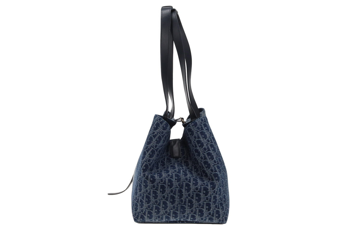 Dior Toujours Bag Large Blue Denim Oblique 2024