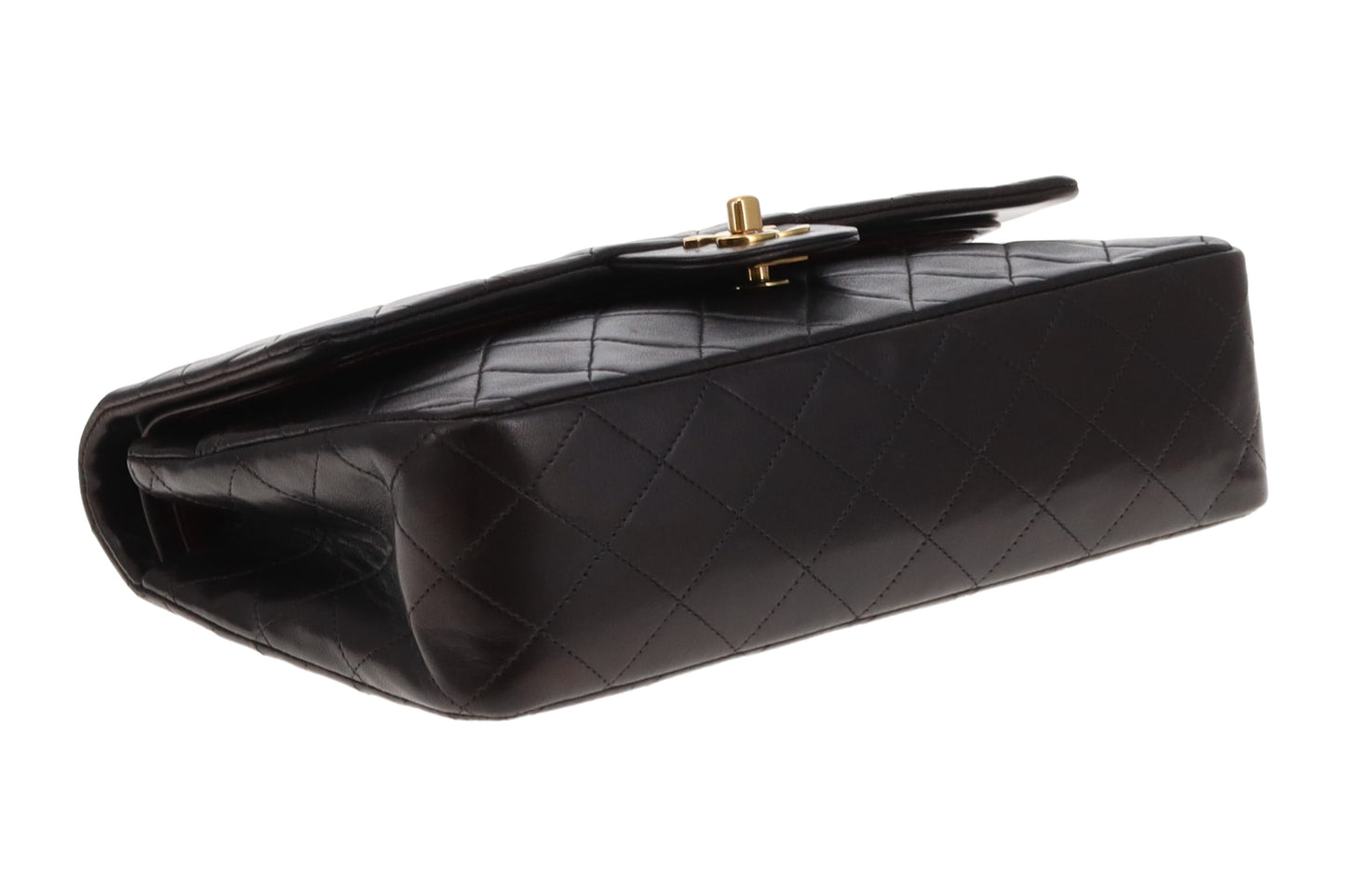 Chanel Classic Double Flap Medium Vintage Dark Brown GHW 1994/96