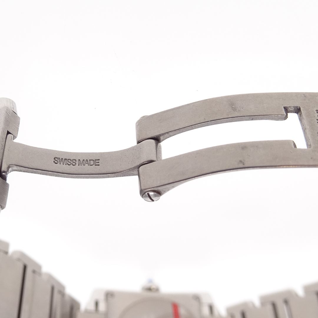 Cartier Tank Watch Medium Model Stainless Steel and Diamond (quartz movement)