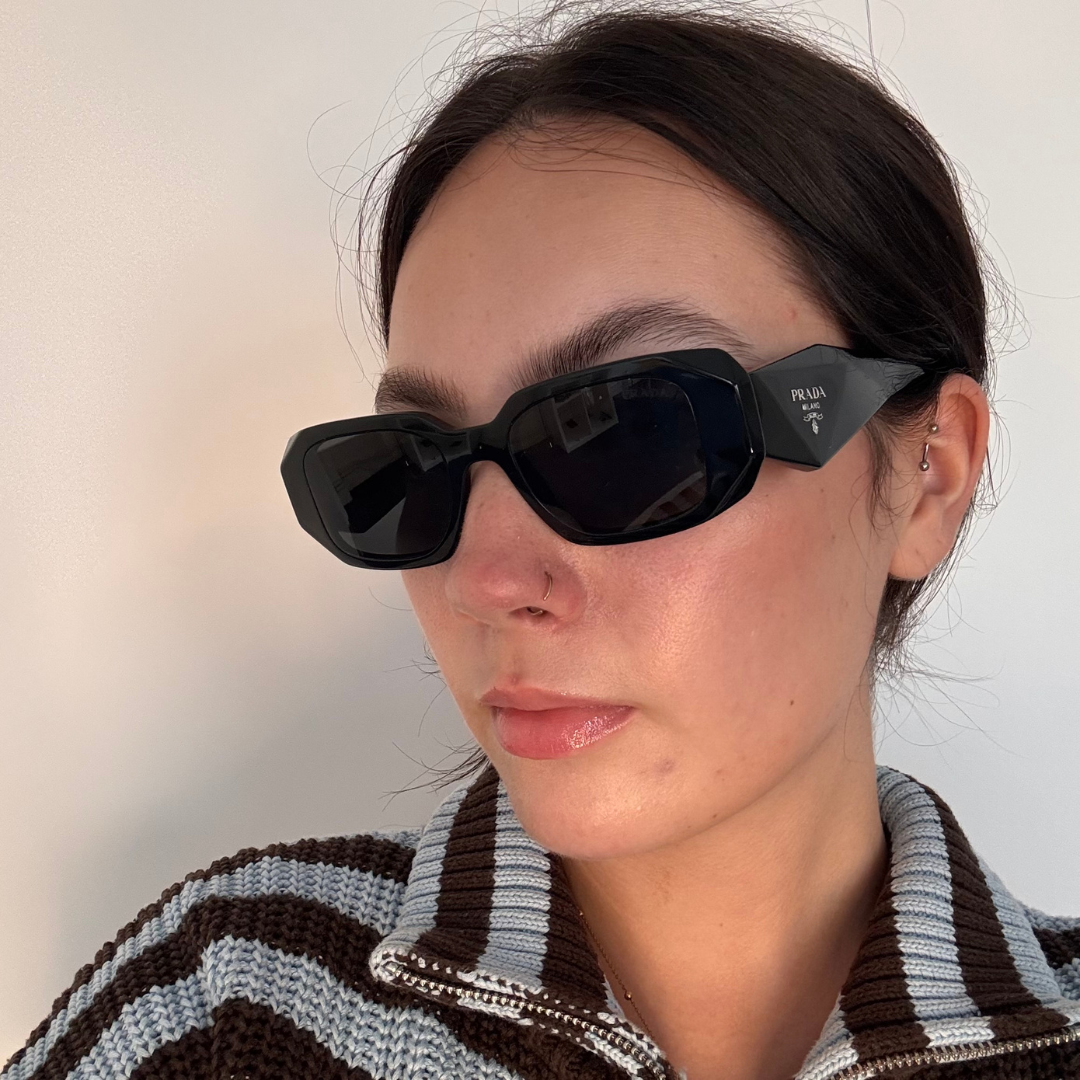 Prada Symbole Sunglasses Black SPR17W