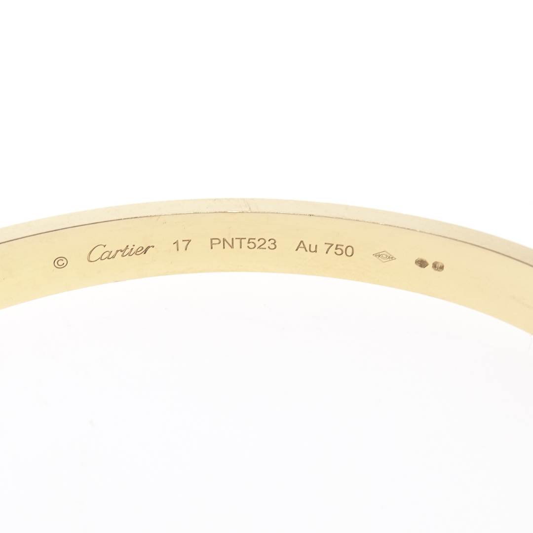 Cartier 18k Yellow Gold Love Bracelet Classic Model