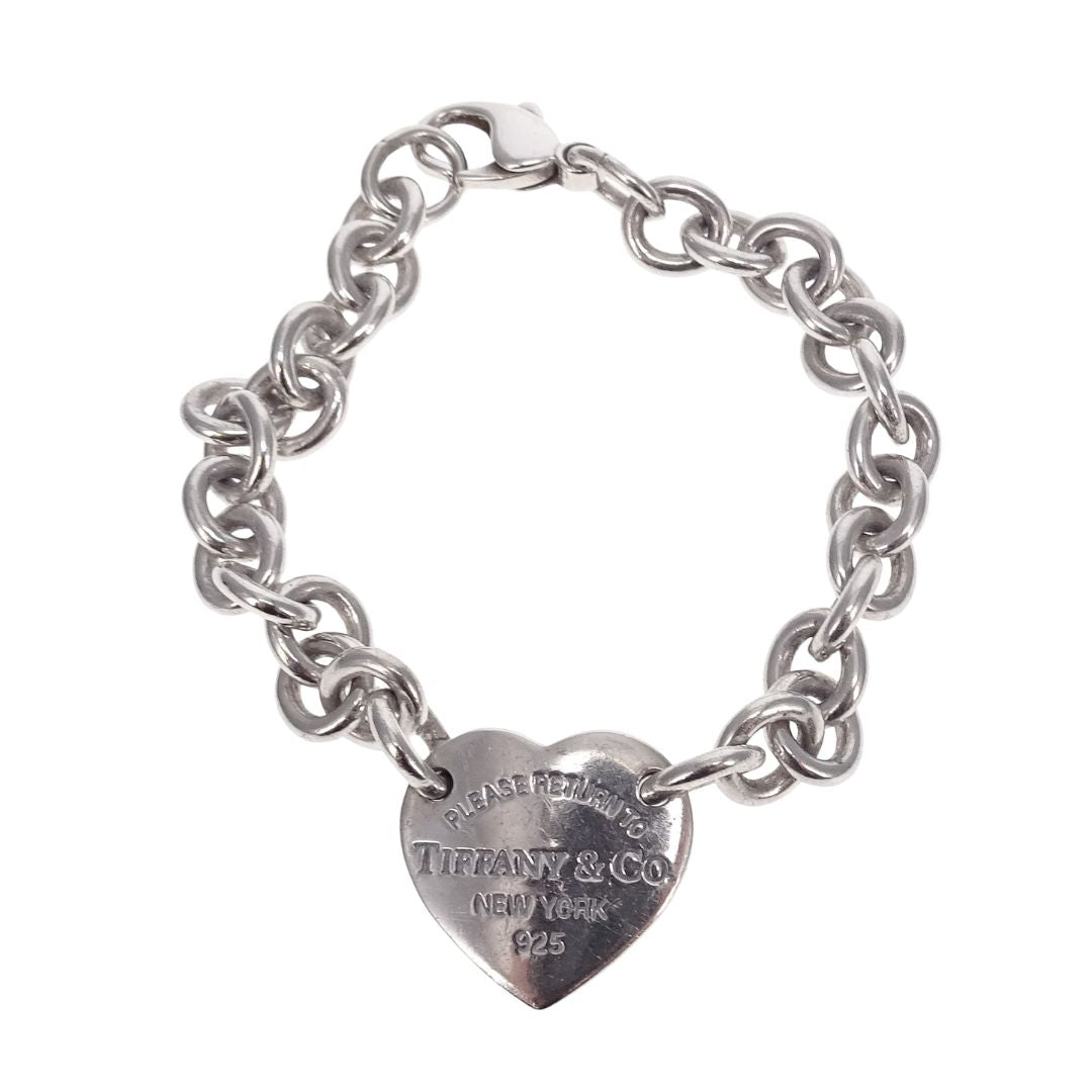 Tiffany & Co Bracelet RTT Heart Sterling Silver